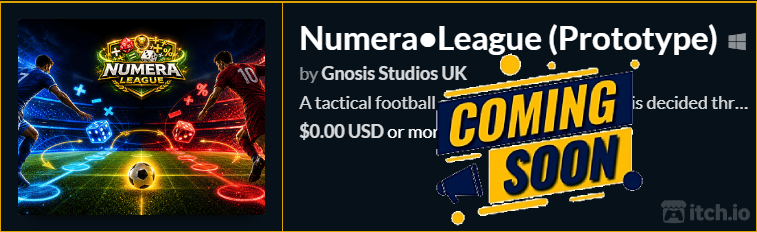 NumeraLeague public prototype coming to itch.io in Summer 2026